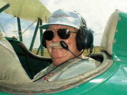 Joe Kittinger With Oregon Aero Headset Upgrade