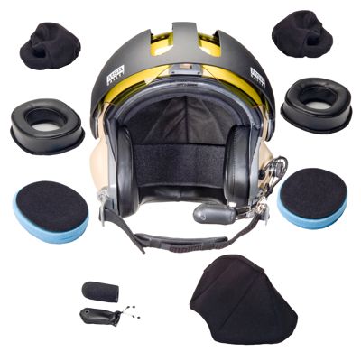 Oregon Aero Aviation Helmet Kit Components