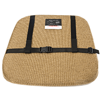 AeroPhoenix Seat Cushion with Back - 3 Bottom, 2 Back - Tan