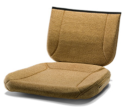 Pilot Seat Cushion Tan with Lumbar Support, 8960577